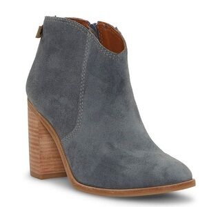 Lucky Brand Pellyon Heeled Bootie in Grey Size 10 NWOB